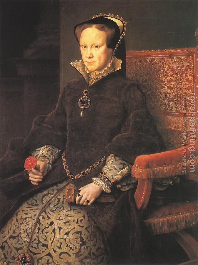 Anthonis Mor Van Dashorst : Queen Mary Tudor of England